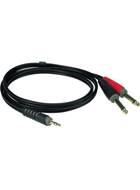 Klotz AY5-0300 10ft Mini Jack - 2 x Jack