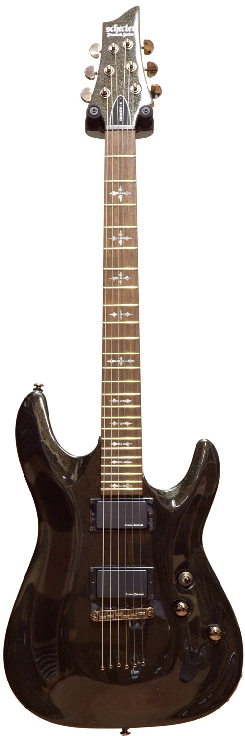Schecter Demon 6 Metallic Black (Discontinued)