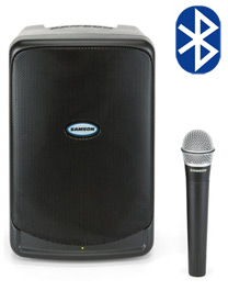 Samson XP40iw Portable PA System with BT30 Bluetooth Receiver