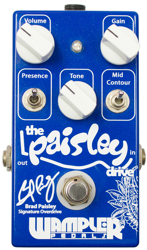 Wampler Paisley Drive Brad Paisley Signature Overdrive