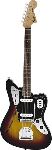 Fender Special Edition Jaguar Thinline RW 3 Colour Sunburst