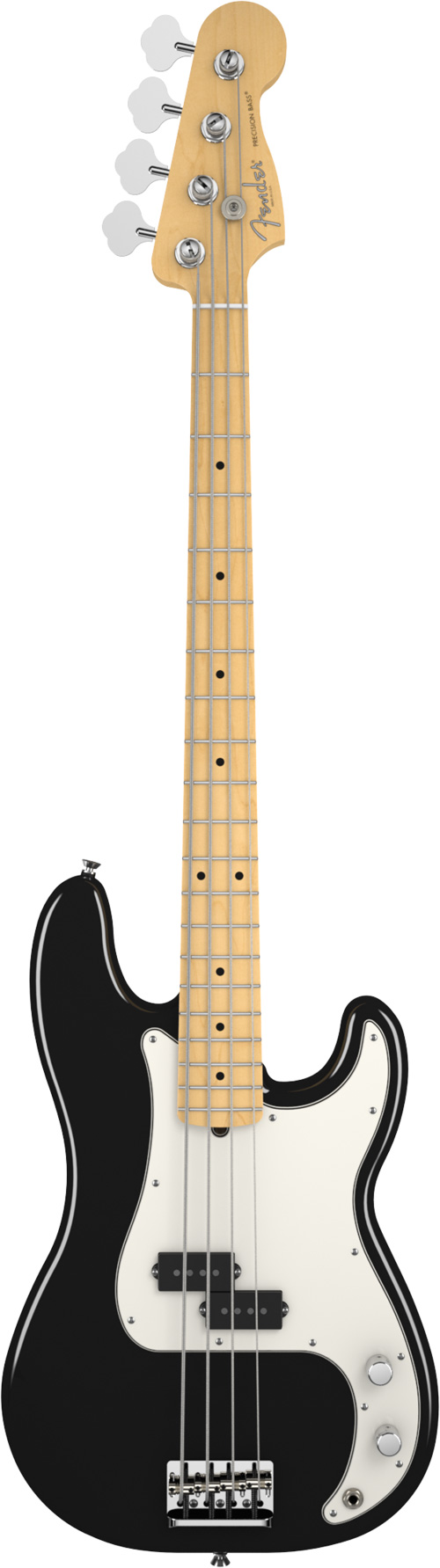 Fender American Standard Precision Bass MN Black