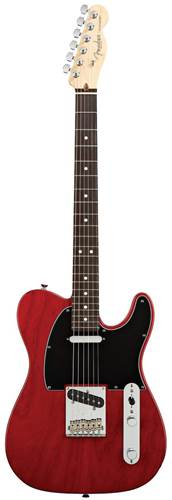 Fender American Standard Telecaster RW Crimson Red Transparent