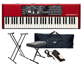 Nord Electro 4D with Bench, Stand, Gigbag and Sustain Pedal