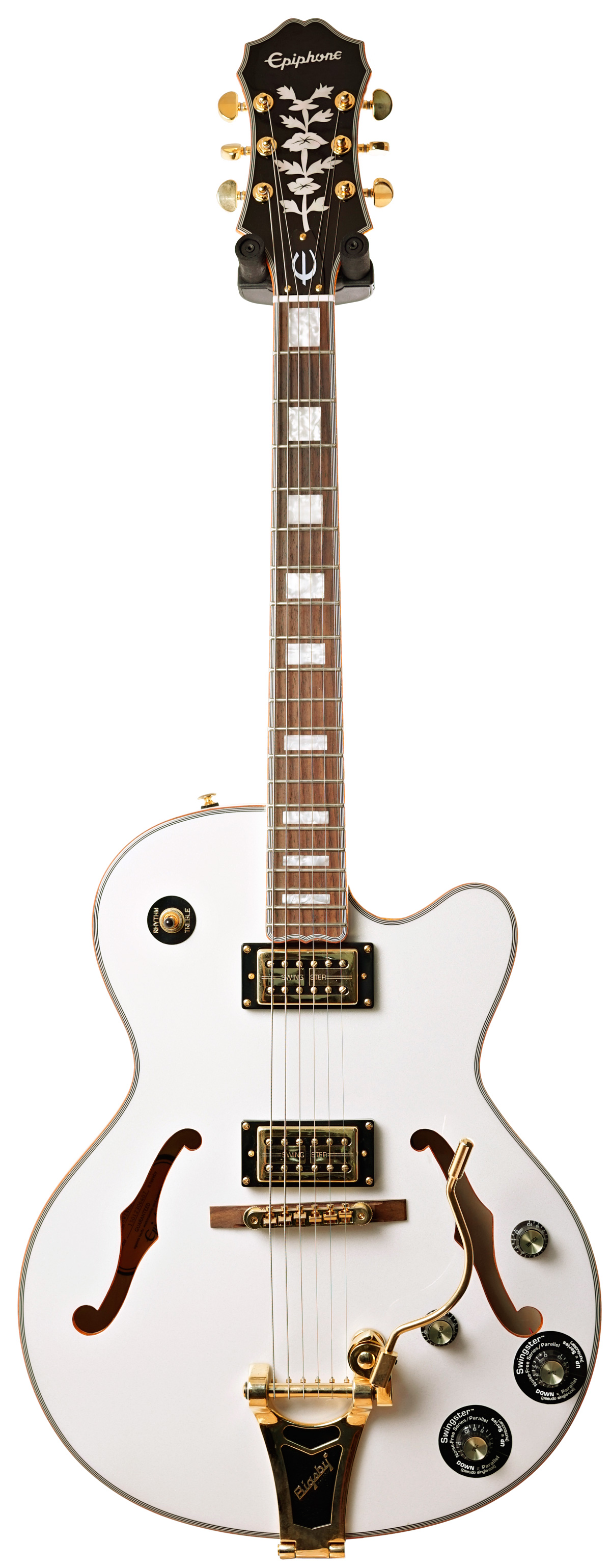 Epiphone Emperor Swingster Royale Pearl White