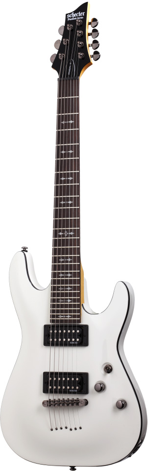 Schecter Omen-7 Vintage White
