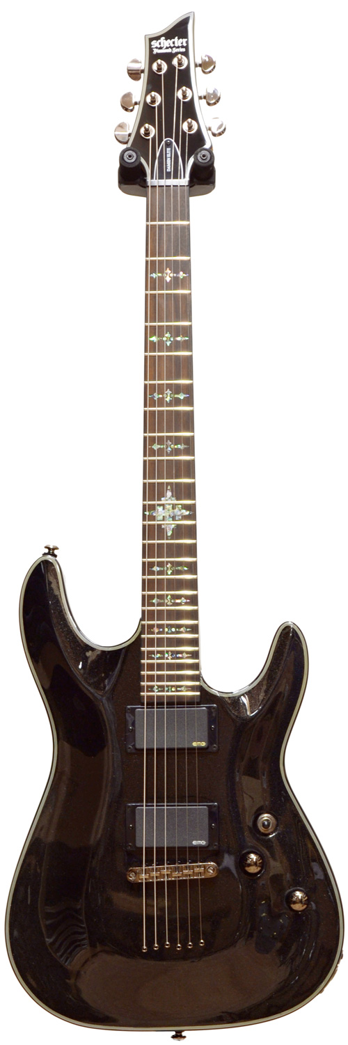 Schecter Damien Elite Metallic Black (Discontinued)
