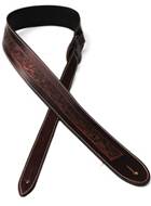 Leathergraft Embossed Leather Strap Brown