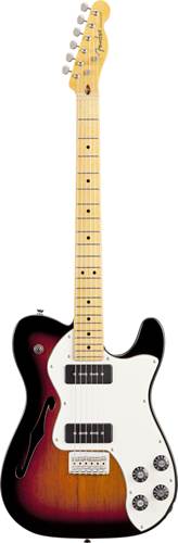 Fender Modern Player Tele Thinline Deluxe 3 Tone Sunburst