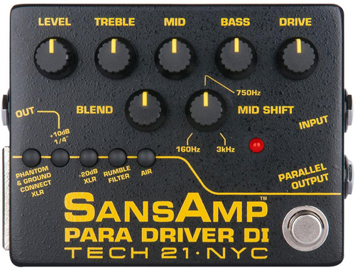 Tech 21 SansAmp Para Driver DI Version 2