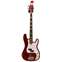 Lakland 44-64 Skyline Custom Candy Apple Red RW Block and Bound Front View