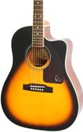 Epiphone AJ-220SCE Vintage Sunburst