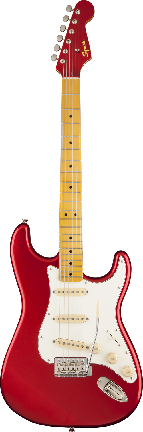 Squier Classic Vibe Strat 50's MN Candy Apple Red
