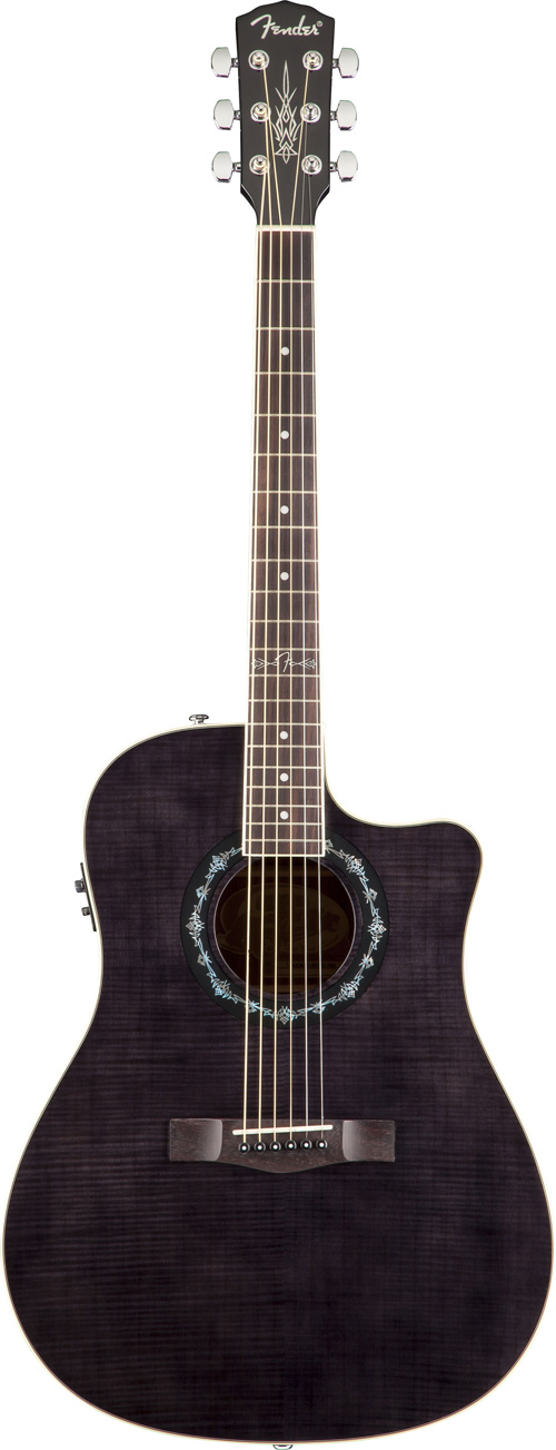 Fender Hot Rod T-Bucket 300-CE Trans Black Flame