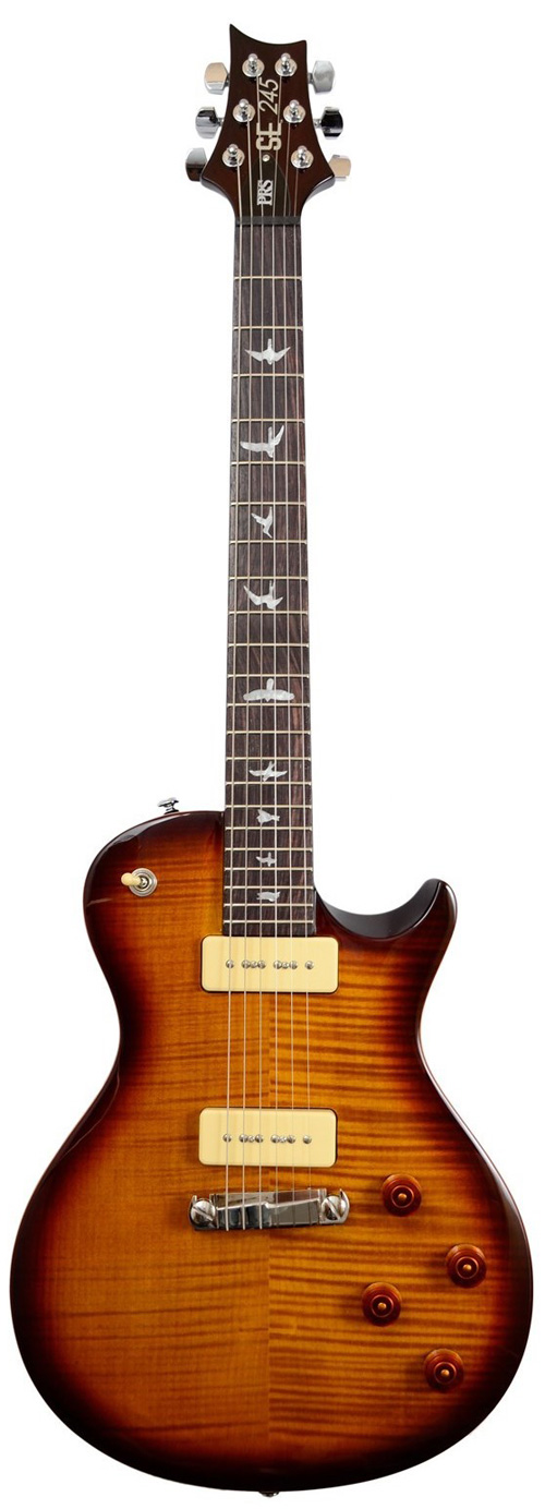PRS SE 245 Soapbar Tobacco Sunburst