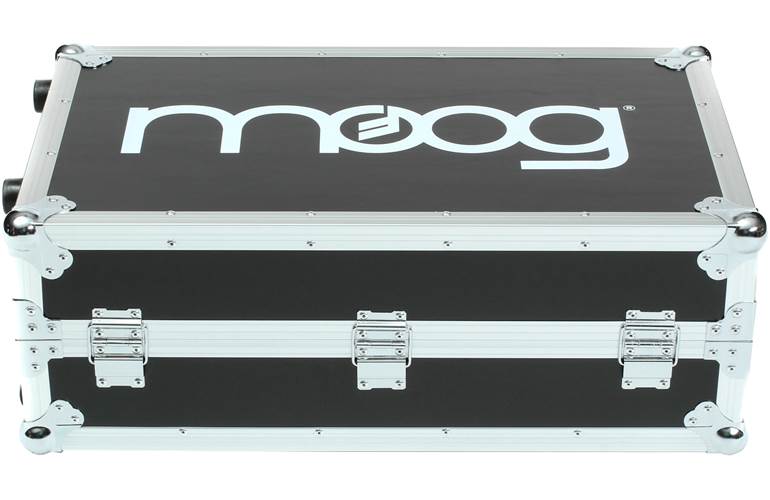 Moog Molded ATA Road Case w/ handle, wheels and Moog logo