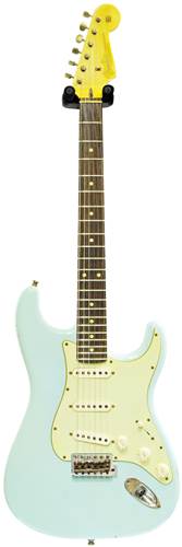 Fender Custom Shop Guitarguitar Dealer Select 59 Stratocaster Relic Faded Sonic Blue RW #R73587