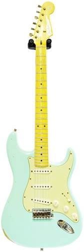 Fender Custom Shop GuitarGuitar Dealer Select 59 Stratocaster Relic Faded Surf Green MN #R72922
