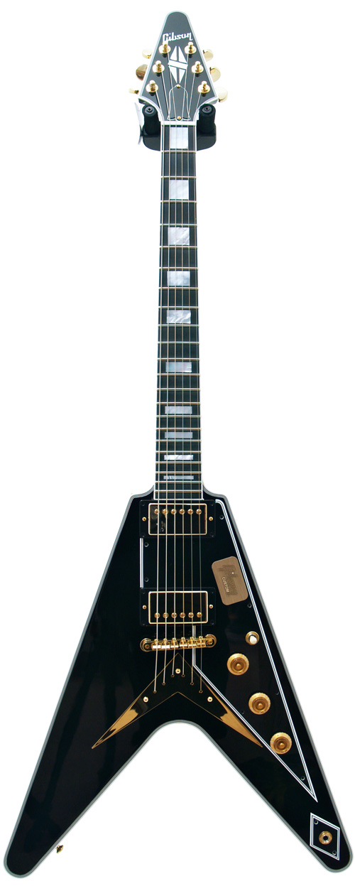 Gibson Custom Shop Flying V Custom Ebony #CS301554