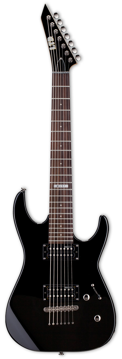 ESP M-17 7 String Black