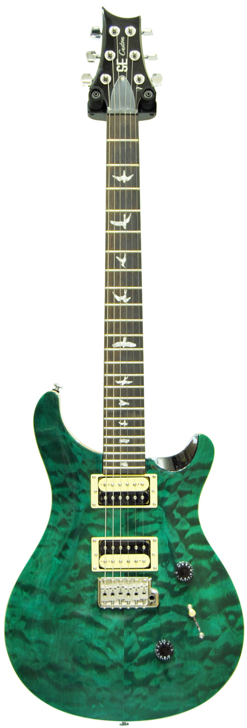 PRS SE Custom 24 Quilt Top Emerald Green