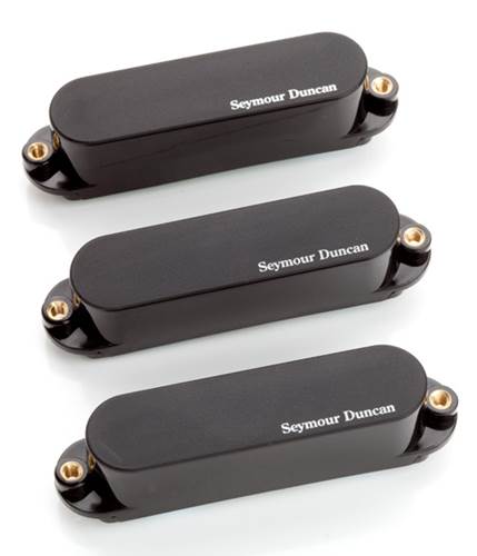Seymour Duncan AS-1S Blackouts Hot Strat Set Black Seymour Duncan AS-1S Blackouts Hot Strat Set Black