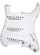 Seymour Duncan Loaded Pickguard CA 50s Stratocaster Set White