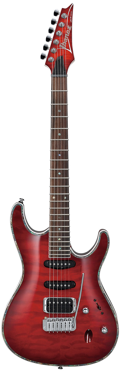 Ibanez SA360QM-TRB Trans Red Burst
