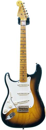 Fender Custom Shop 56 Stratocaster Relic 2 Tone Sunburst LH #R75452