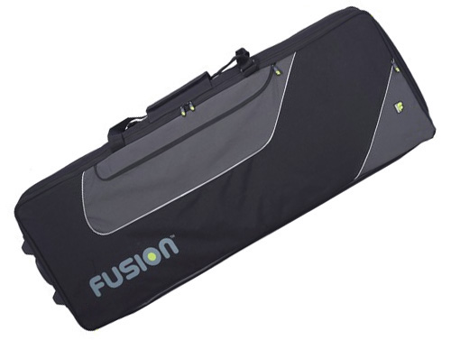 Fusion 19F322 49-61 Key Keyboard Bag with Wheels