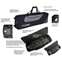 Fusion 19F322 49-61 Key Keyboard Bag with Wheels Front View