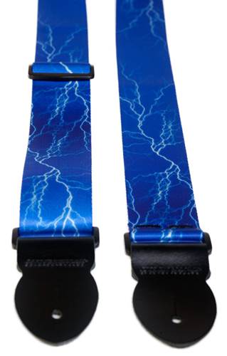 Leathergraft Lightning Print Strap (XL) 000153