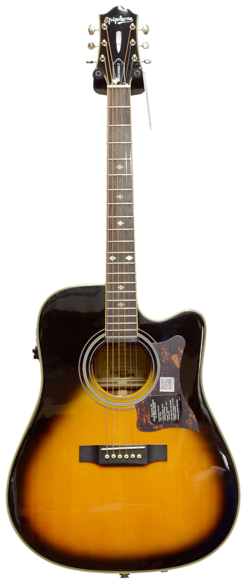 Epiphone　Masterbilt　DR-500MCE Epiphone DR-500M - Natural Satin | Sweetwater