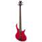 Epiphone Toby Deluxe IV Bass Trans Red Front View