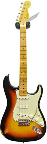 Fender Custom Shop guitarguitar Dealer Select 59 Stratocaster Relic Faded 3 Tone Sunburst MN #R73256