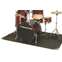 On Stage DMA6450 Non-Slip Drum Mat (6ft x 4ft) Front View