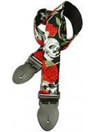 Leathergraft Rose Skull Print (XL) 000107