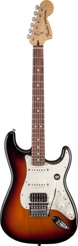 Fender Deluxe Strat HSS with Fishman TriplePlay RW 3 Colour Sunburst