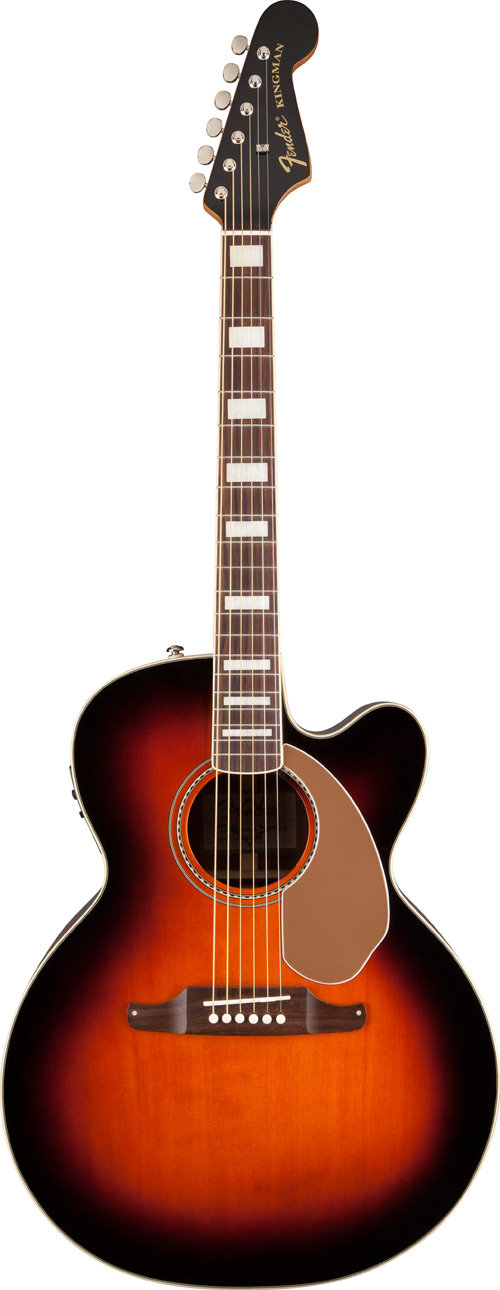 Fender Kingman Jumbo SCE 3 Colour Sunburst | guitarguitar