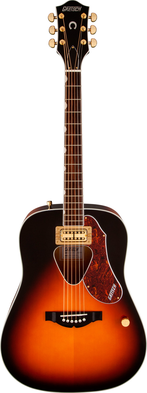 Gretsch G5031FT Rancher Dreadnought with Fideli'Tron Pickup Sunburst