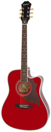 Epiphone FT-350SCE (Min-ETune Equipped) Wine Red