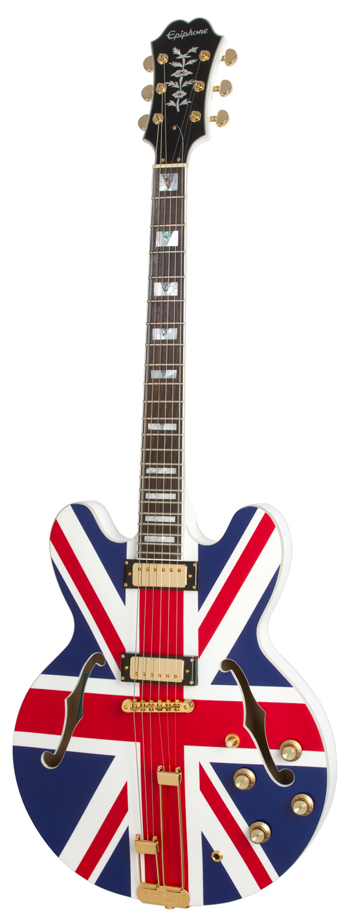 Epiphone Limited Edition Union Jack Sheraton Outfit