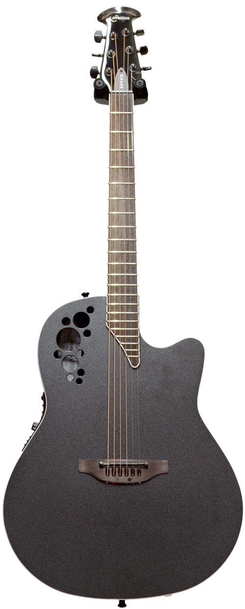 Ovation MT37-5 Black Textured Mick Thomson Deep Contour Bowl OPP