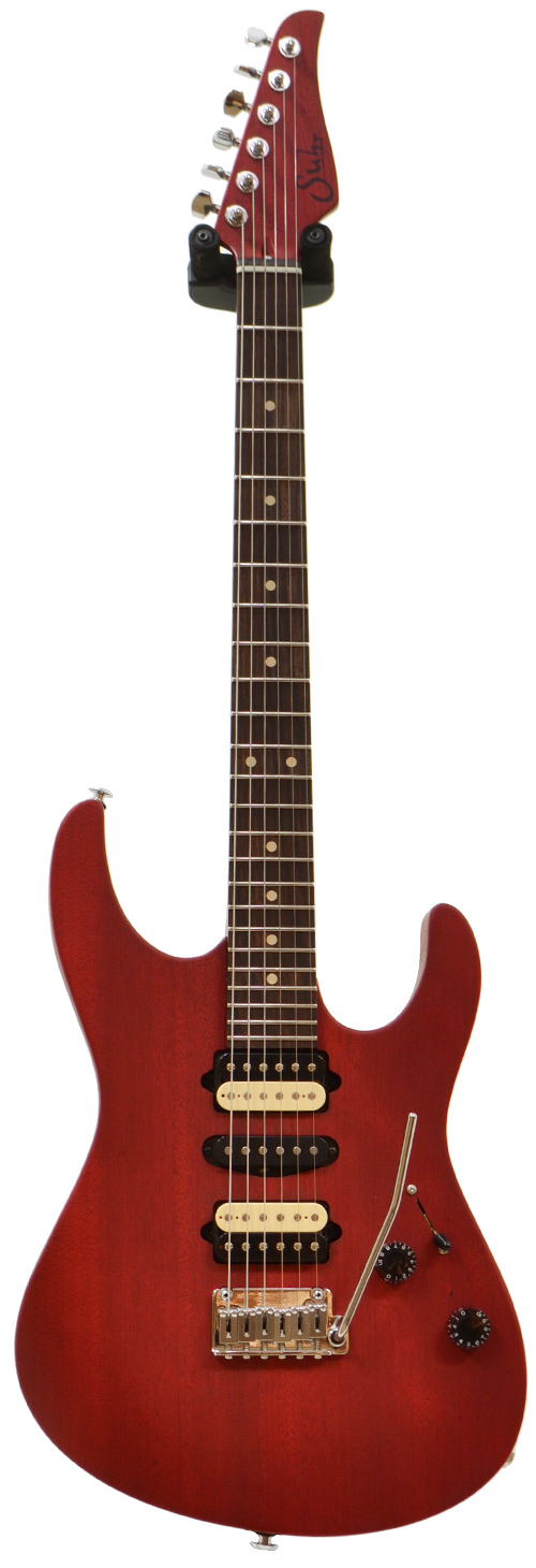 Suhr Modern Satin Cherry HSH Gotoh 510 #24640 | guitarguitar