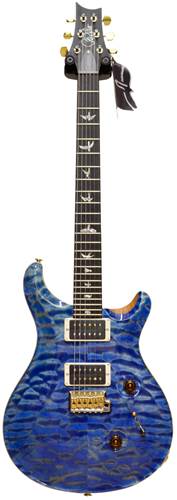 PRS Custom 24 Hand Selected Artist Pack Quilt Faded Blue Jean Rosewood Neck Ebony Fretboard #205866
