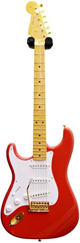 Fender Custom Shop 56 Strat NOS Fiesta Red Gold Hardware AA Birdseye LH #R74817
