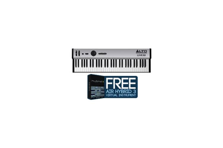 Alto Live 61 with FREE Air Hybrid 3 Virtual Instrument