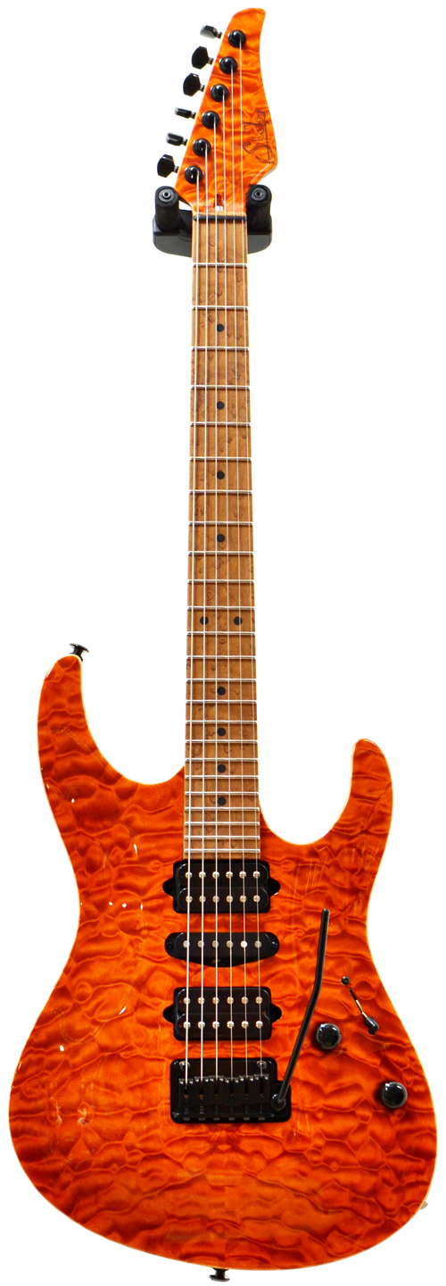 Suhr GuitarGuitar Select #35 Modern Carve Top Quilt Roasted 3A MN #21816