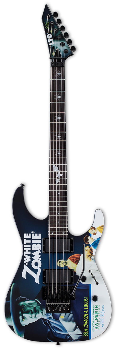 ESP KH-WZ Kirk Hammett White Zombie