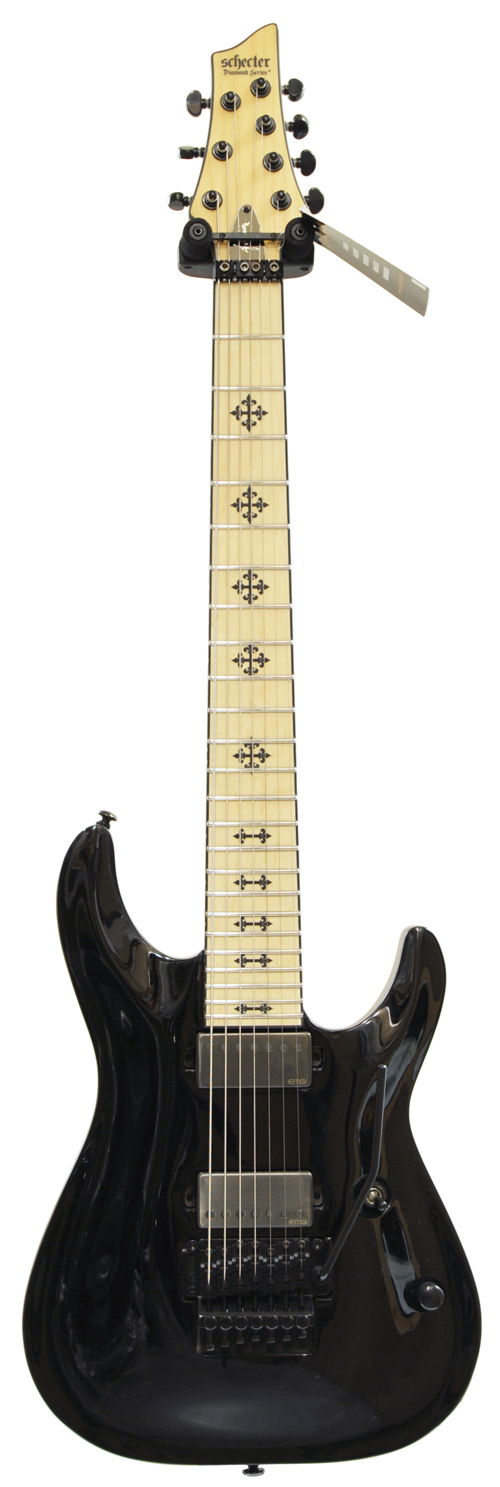 Schecter Jeff Loomis 7 Black FR MN *Signed By Jeff Loomis*